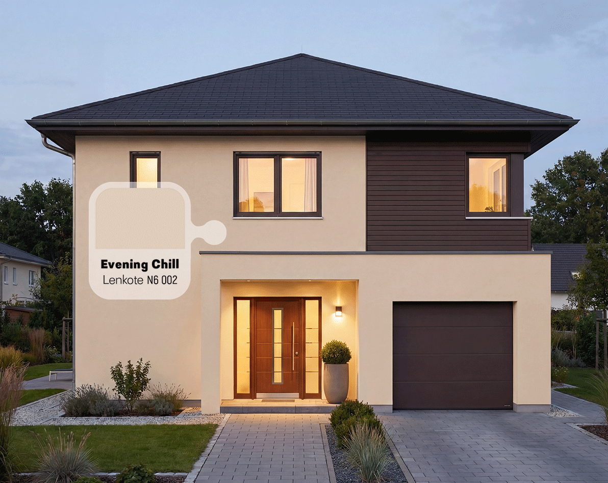 Rumah Sejuk Nyaman Warna Beige
